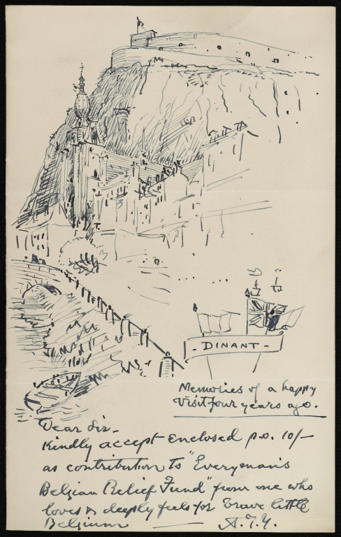 Coll-15/77: Drawing of Dinant